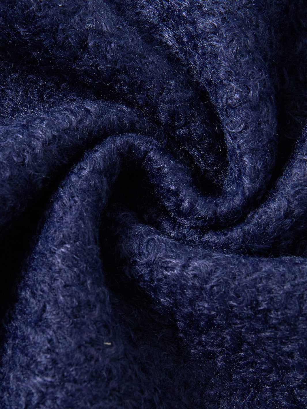 Brushed Sherpa Teen Set - Navy