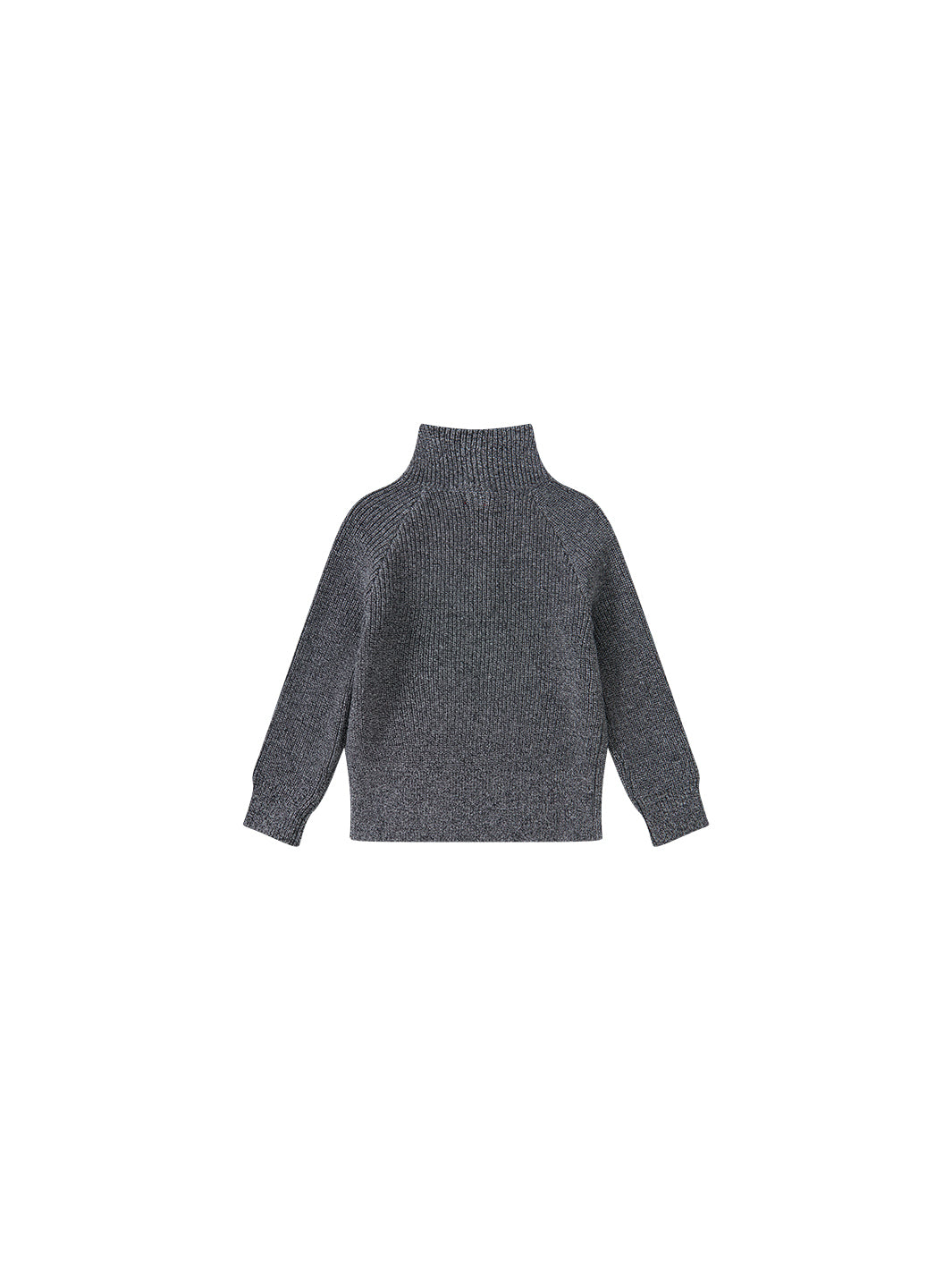 Midnight Crest Mock Neck Sweater