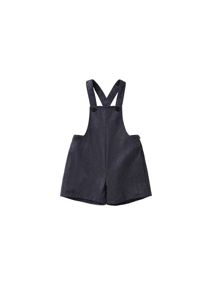 Brushed Short Overall - Grey