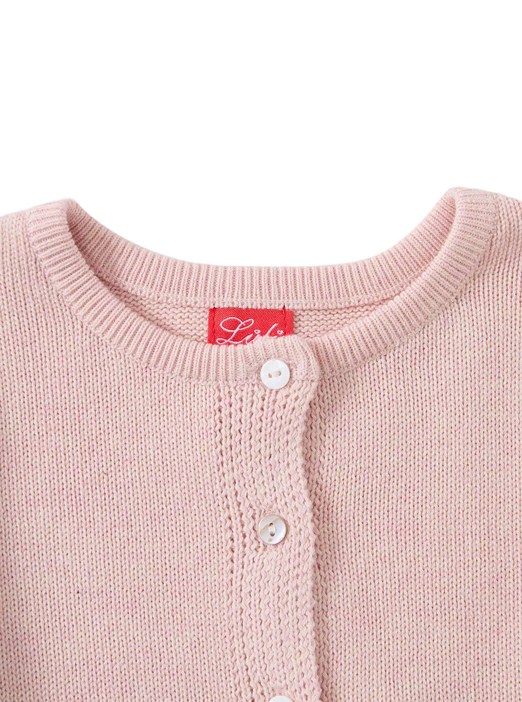 Autumn Note Cardigan - Pink