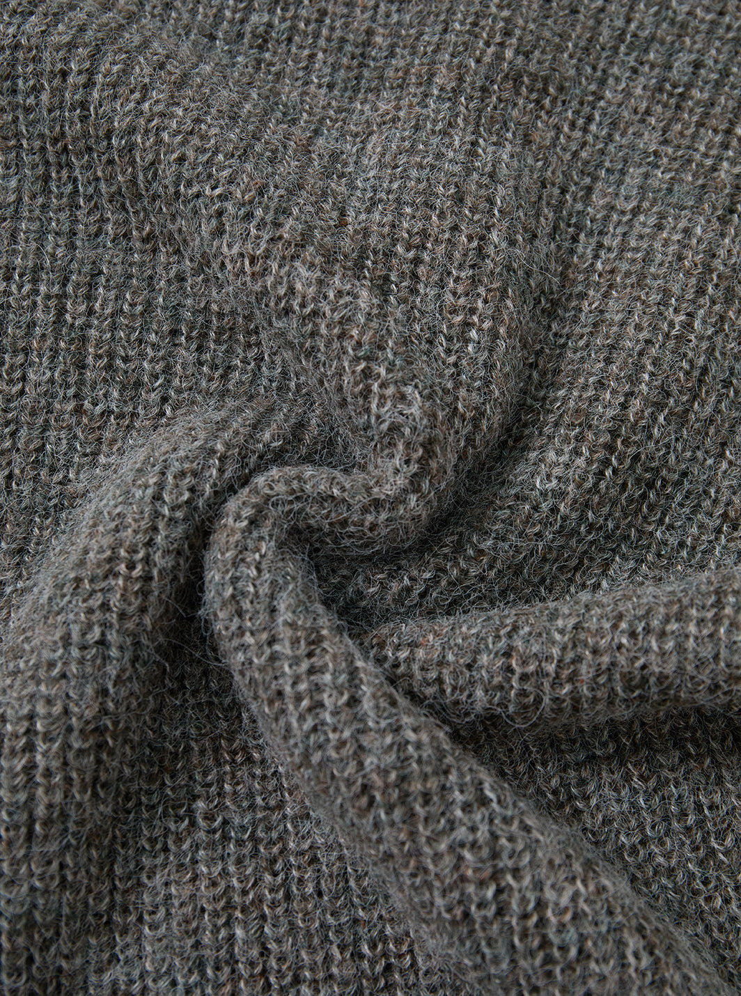 Knit Bow Sweater - Grey