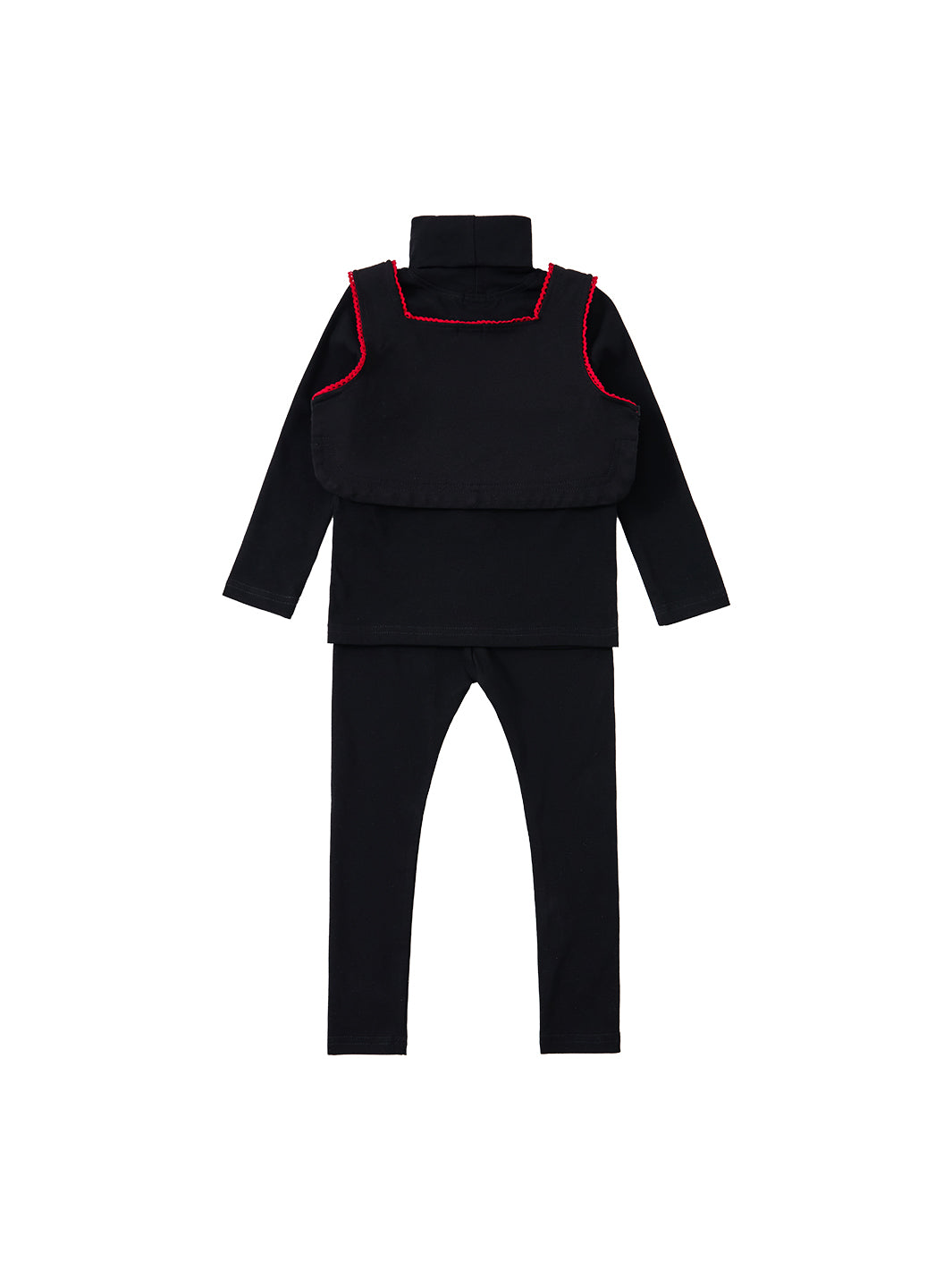 Rickrack Turtleneck Set