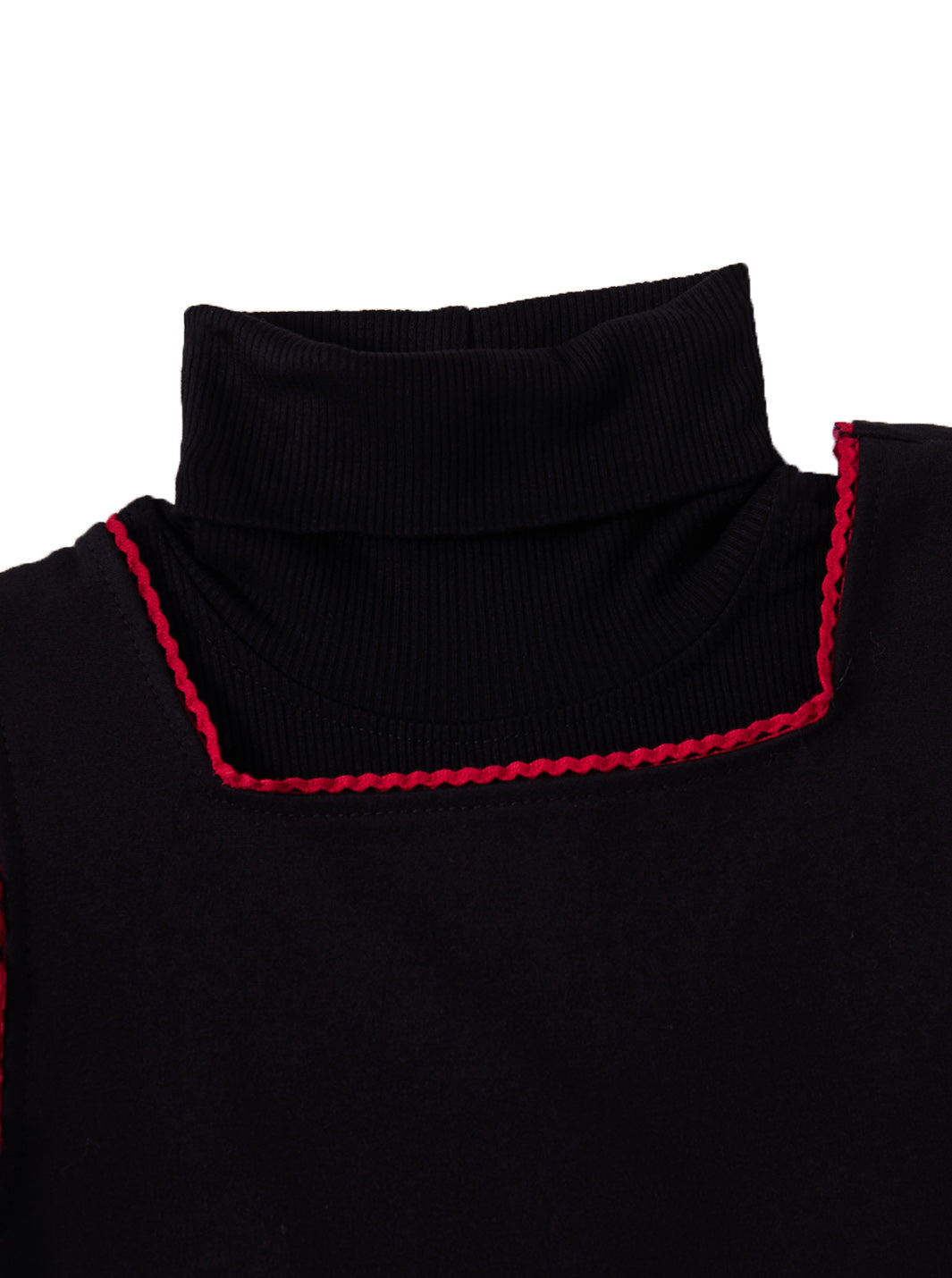 Rickrack Turtleneck Robe