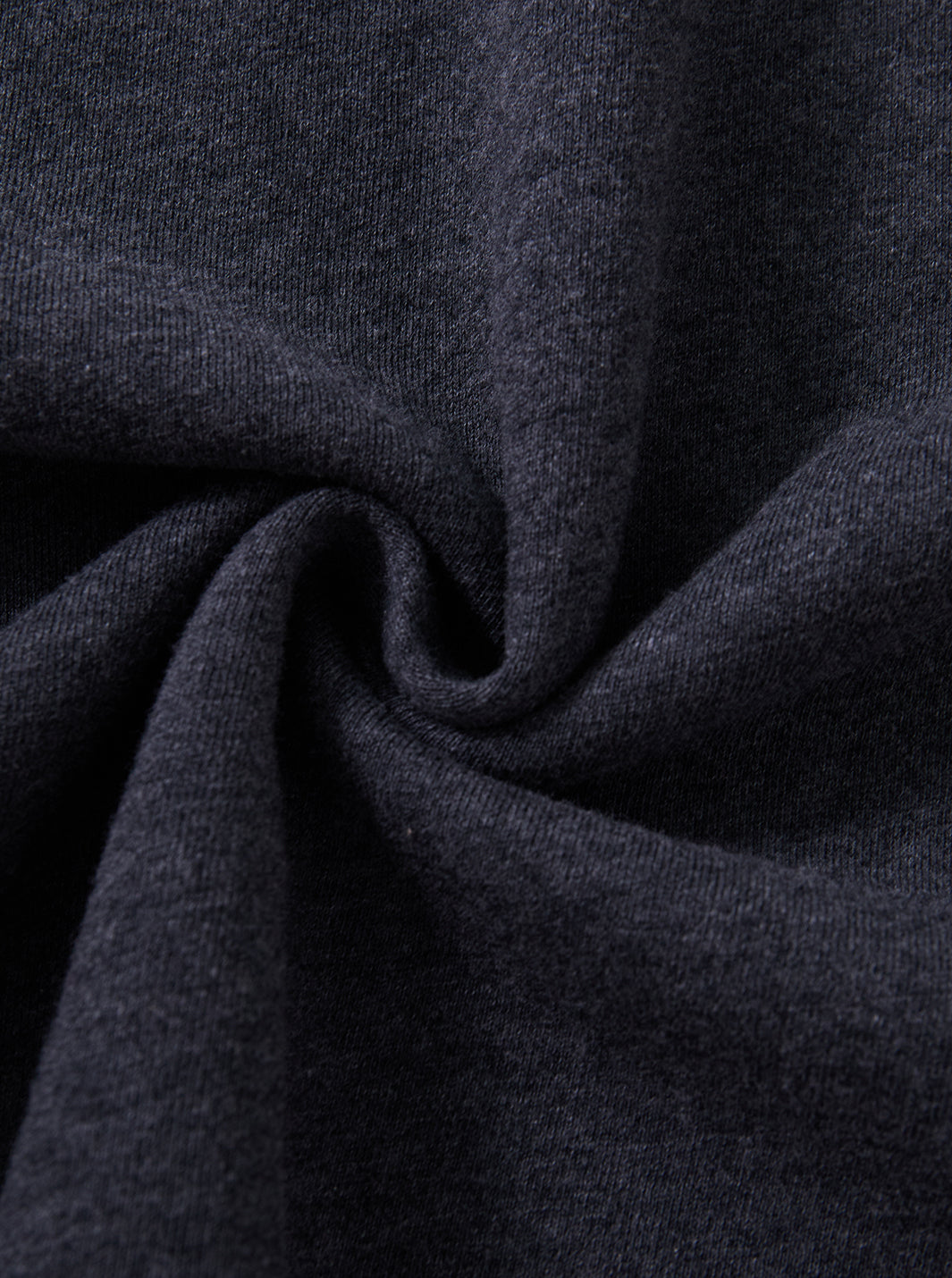 Rickrack Bib Robe - Charcoal