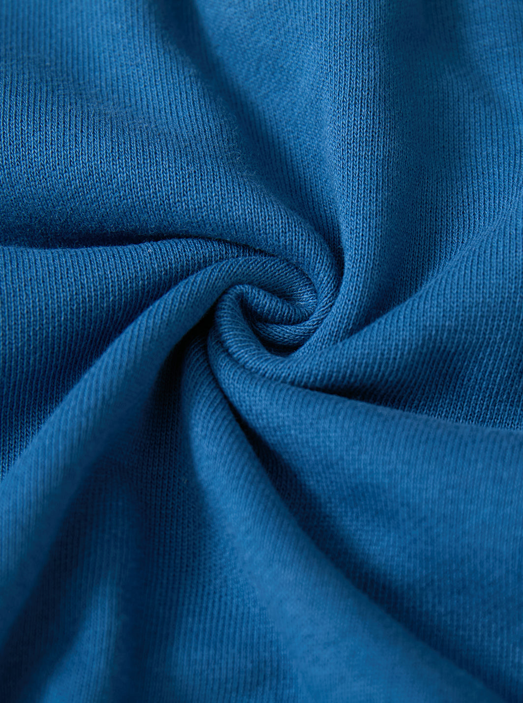 Twill Collar Polo - Navy/Blue