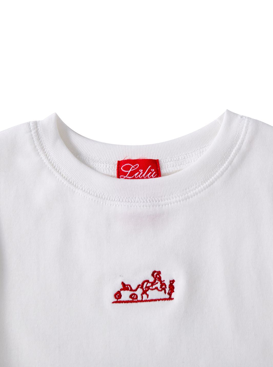 Emblem Short T-shirt - Ivory