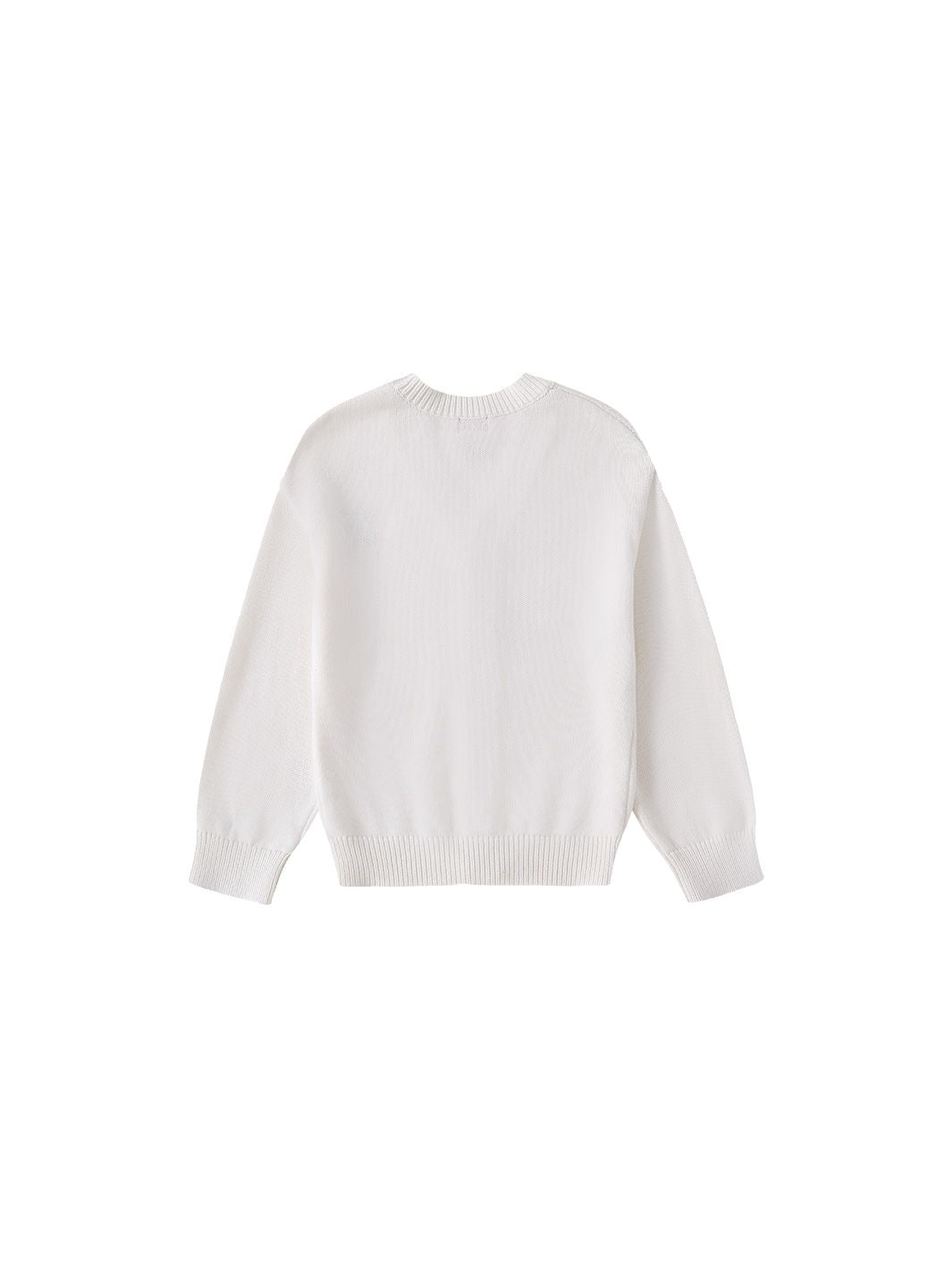 Signature Knit Cardigan  - Off White
