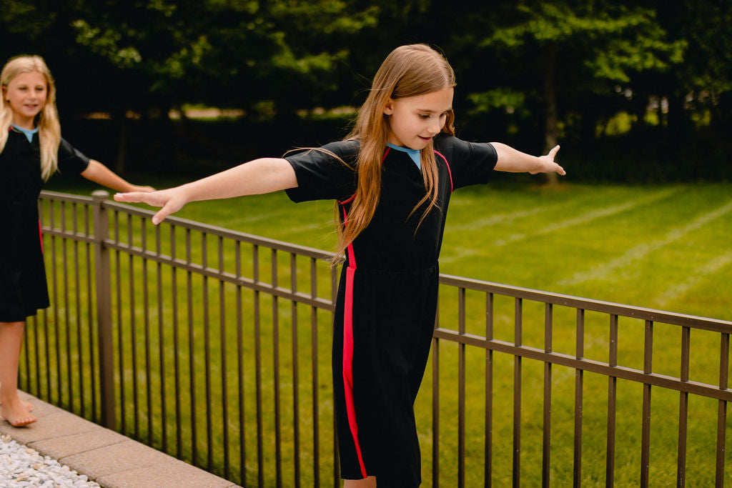 Combo Color Swim Dress