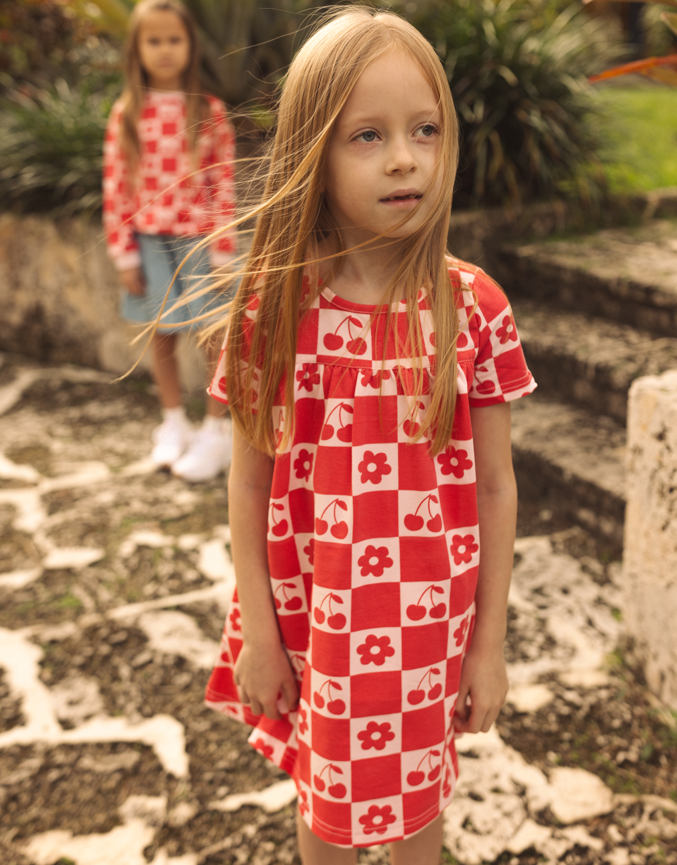 Cherry Flower Dress