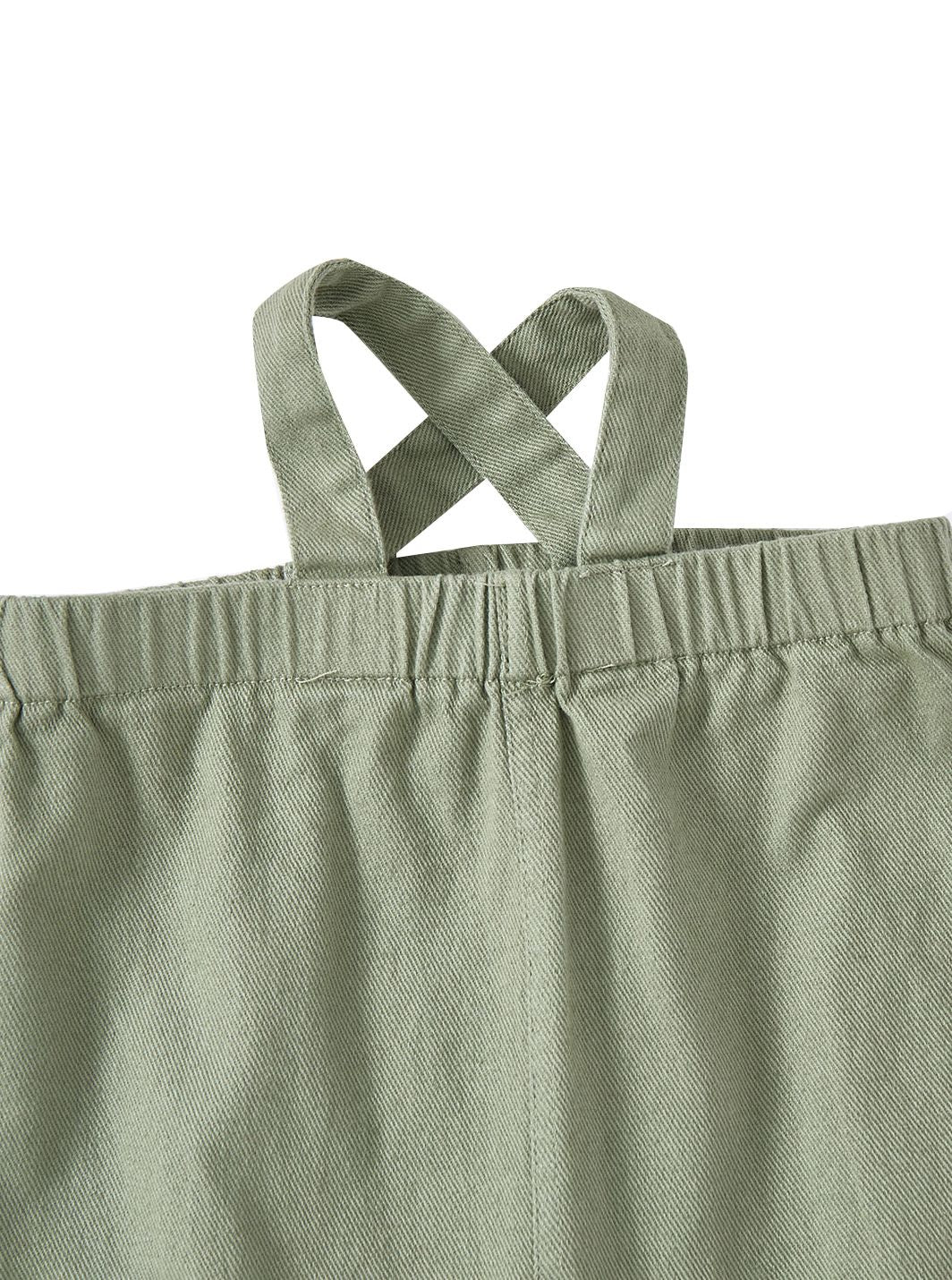 Twill Solid Overall - Pale Green