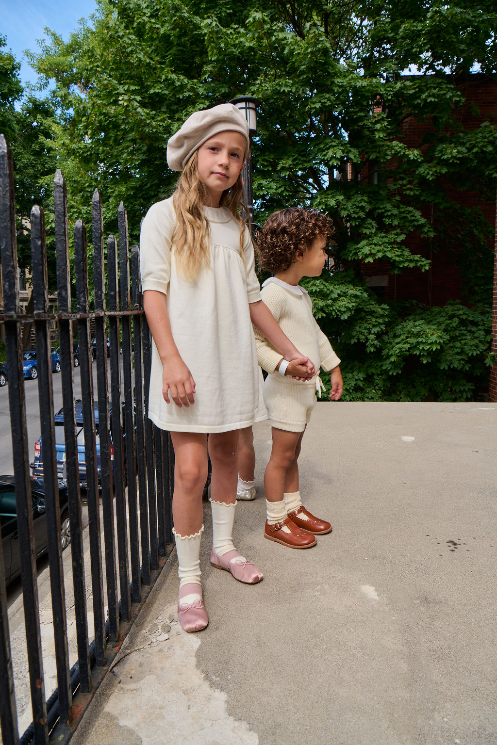 Toddler Knit Ruffle Dress