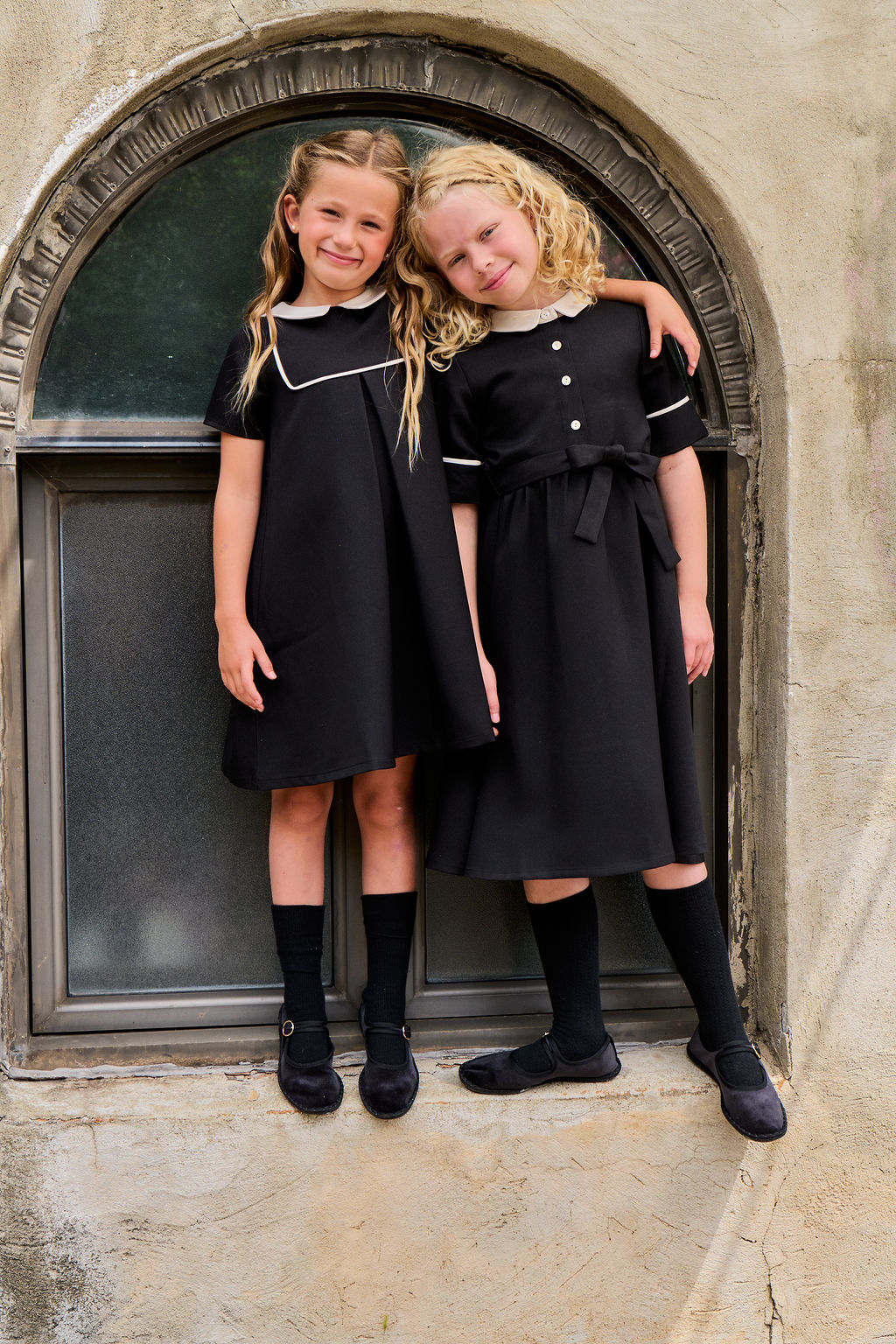 Collar Piping Dress