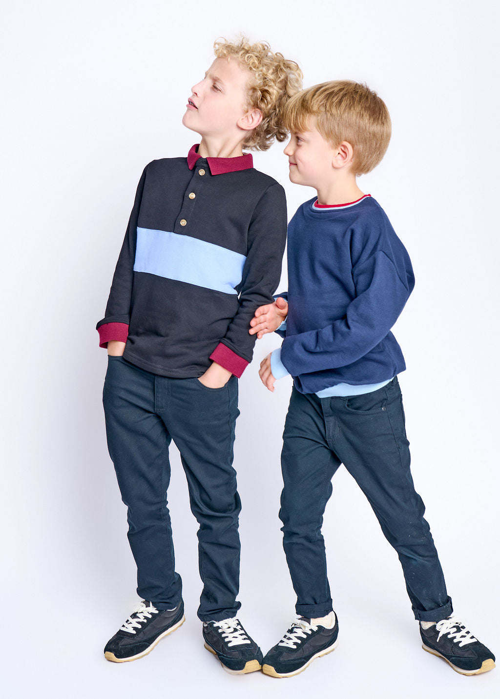 French Terry Ribbed Top