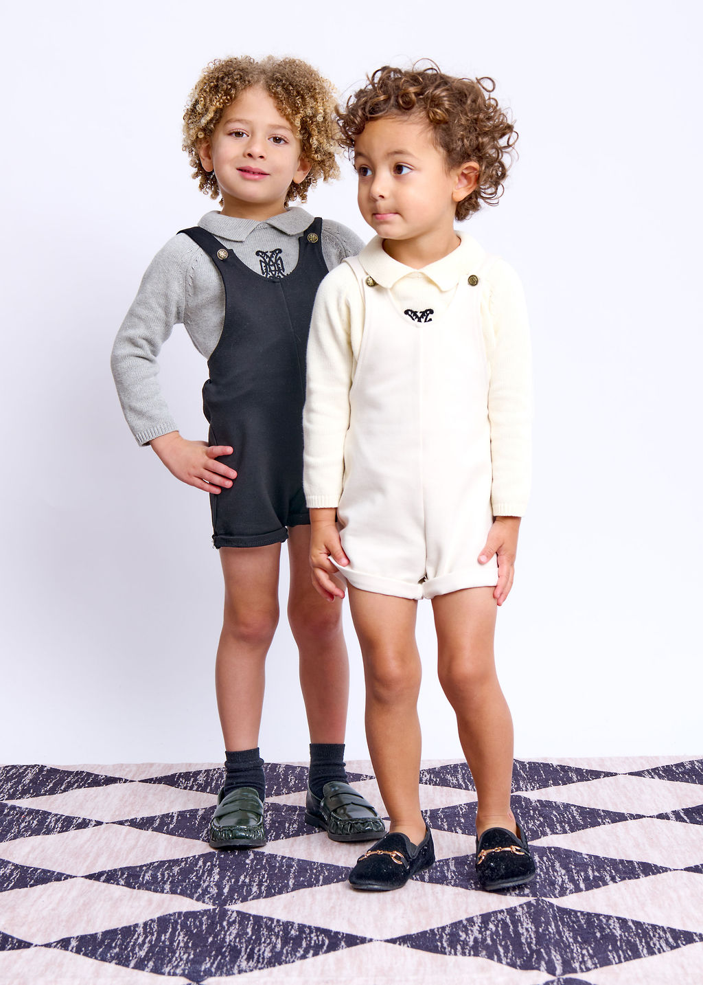 Baby Strap Overall - Black