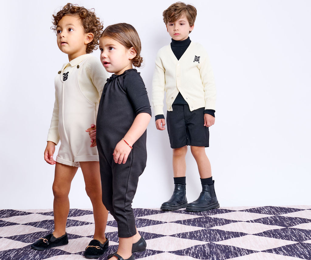 Baby Trim Bow Overall