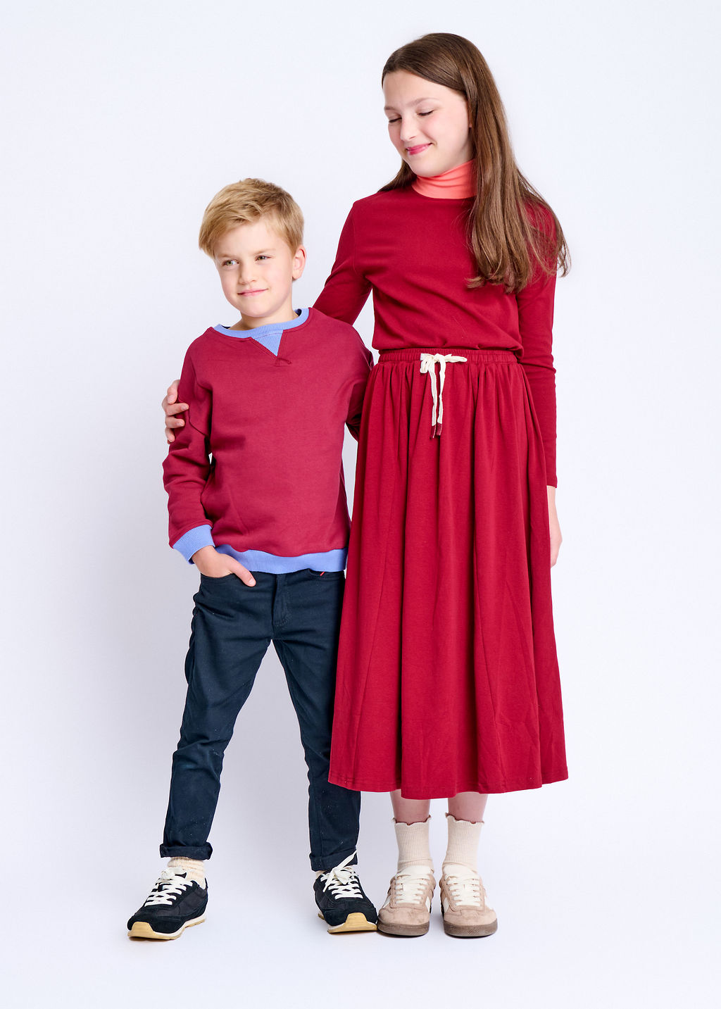 Contrast Trim Top - Boy