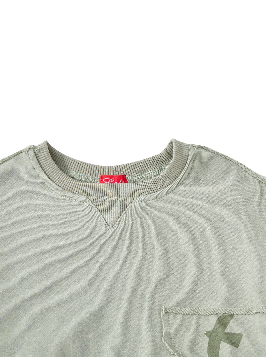 Drift Twill Top - Pale Green