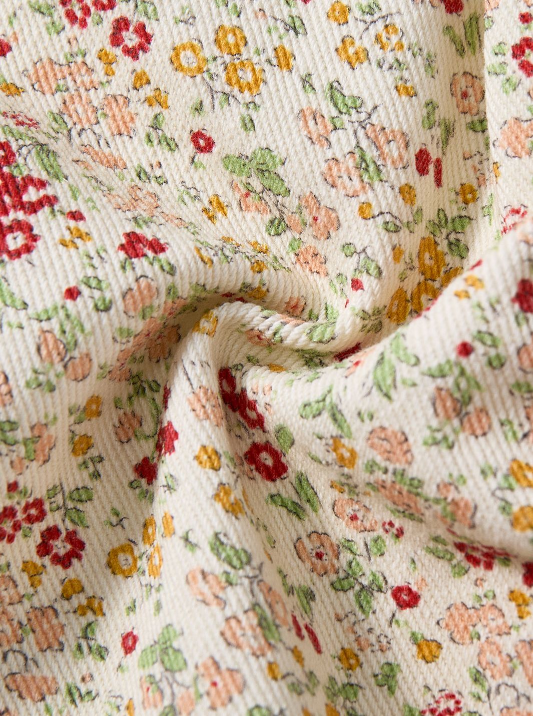 Cottage Floral  Crop Shirt