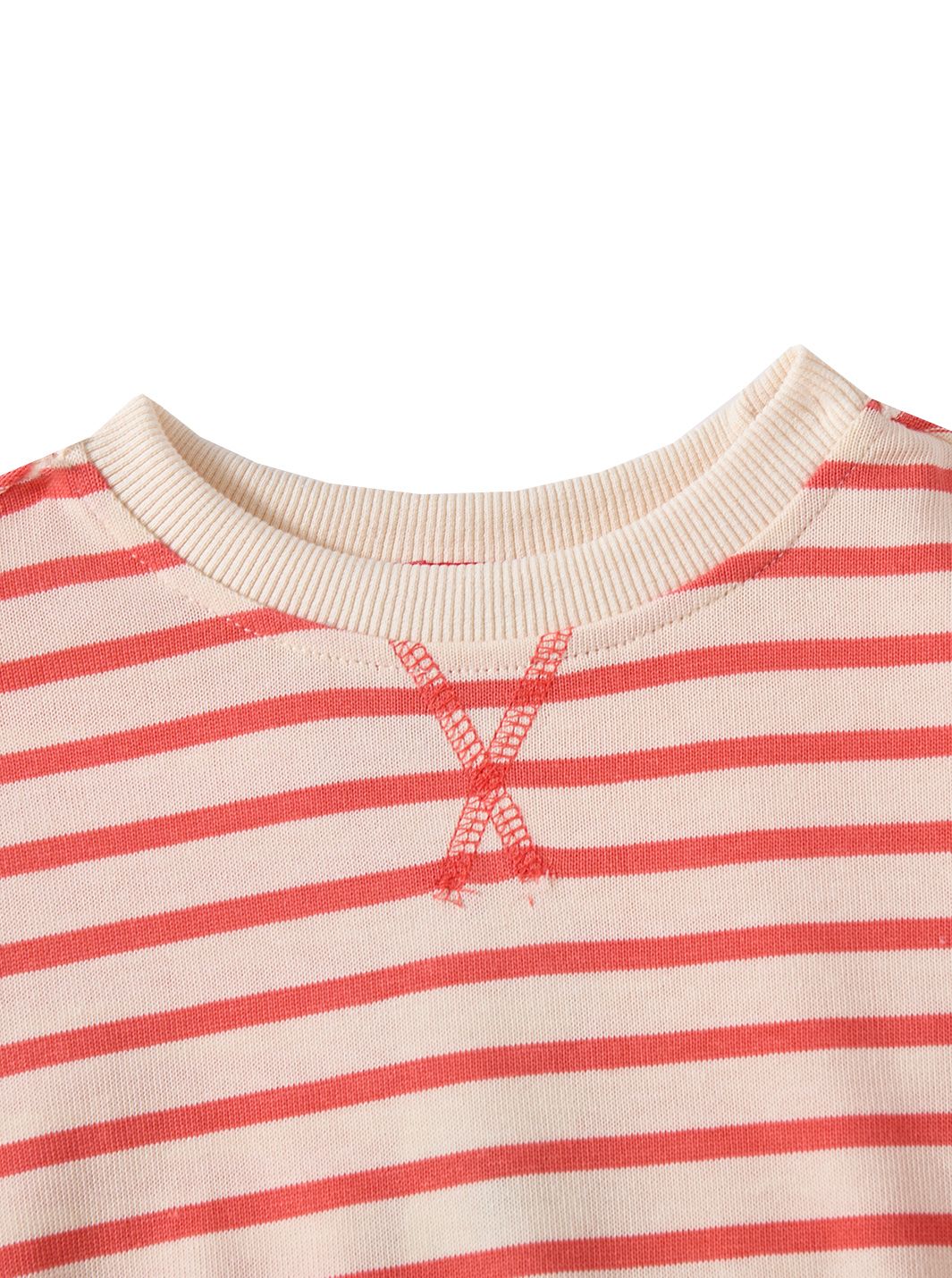 Classic Striped Top - Salmon