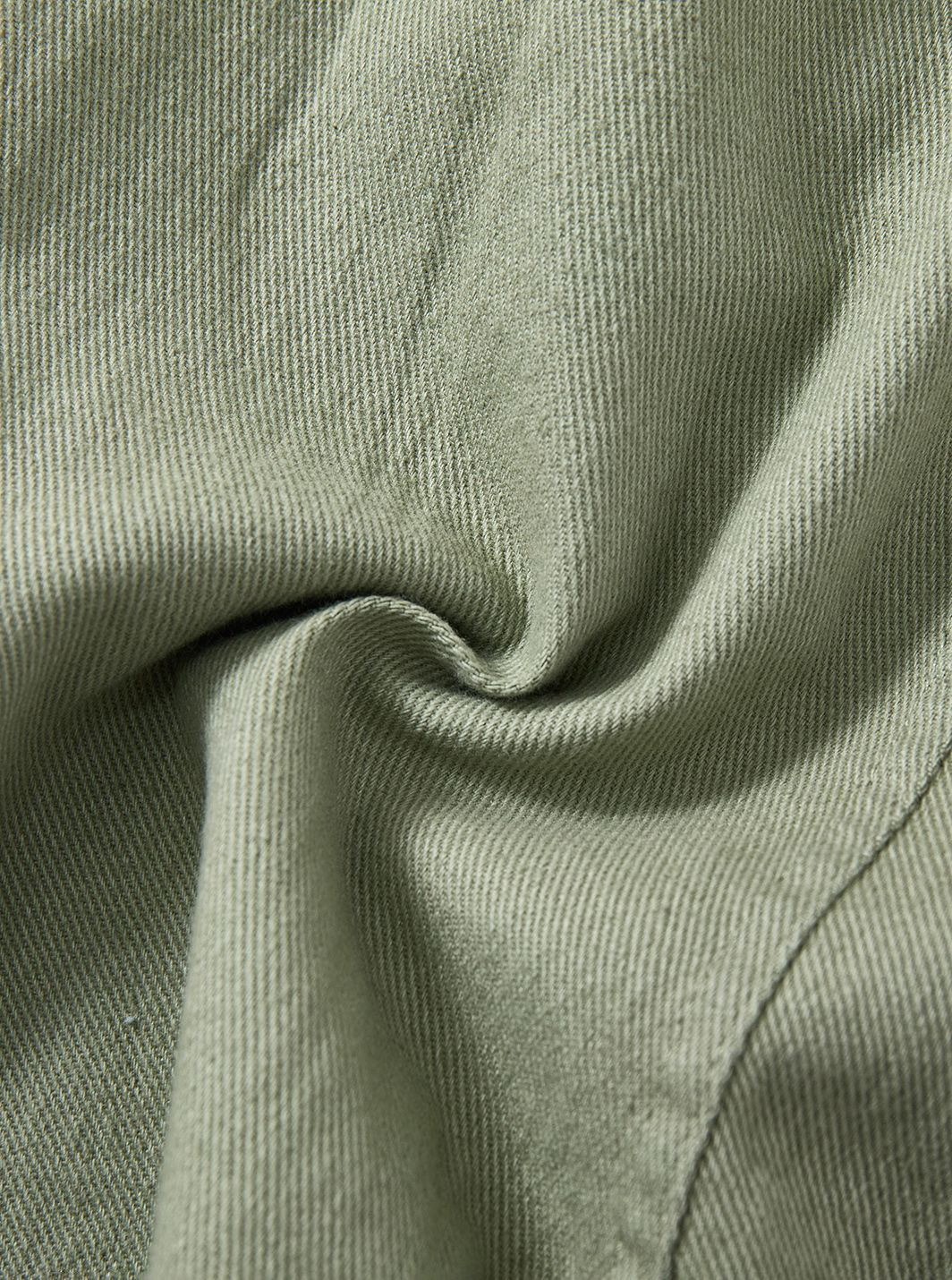 Twill Solid Overall - Pale Green