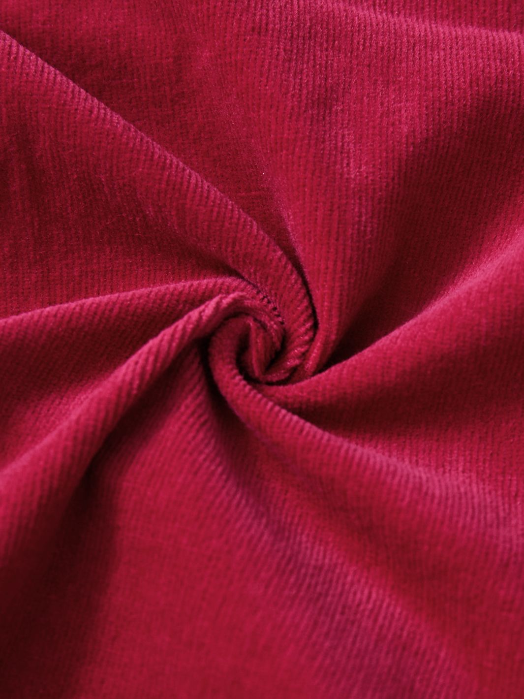 Solid Corduroy Overall - Hot Pink