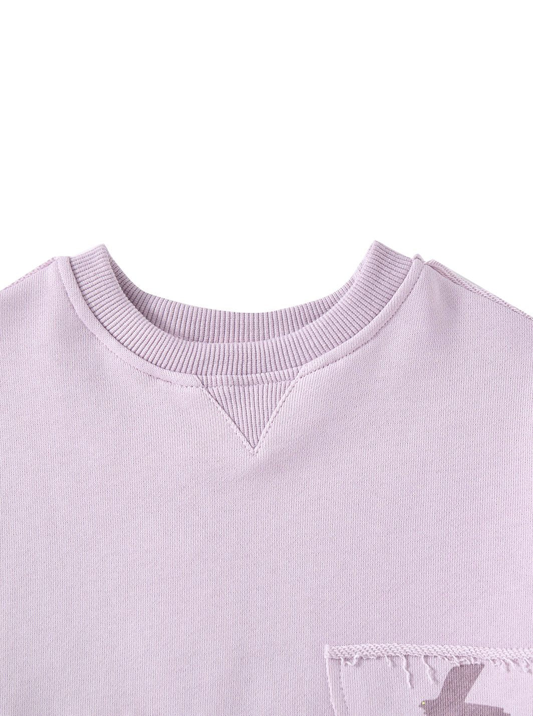 Drift Twill Top - Pale Purple