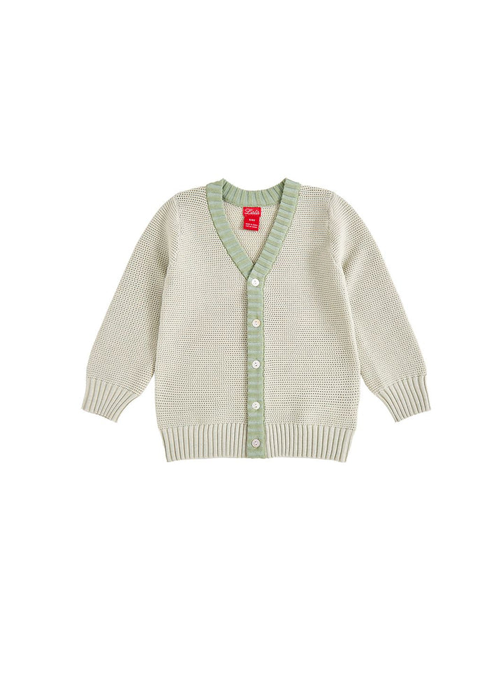 Grid Cardigan